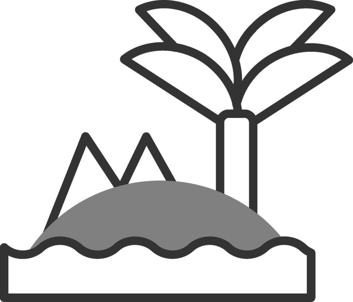 Island Vector Icon