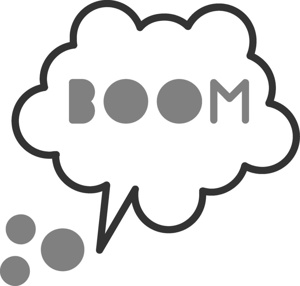 Boom Vector Icon