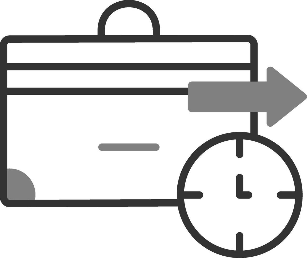 Business Trip Vector Icon