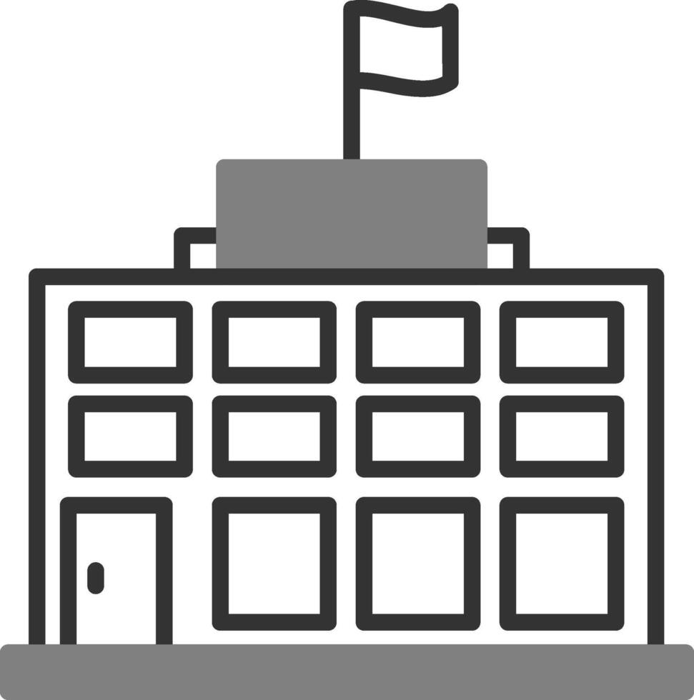 Embassy Vector Icon