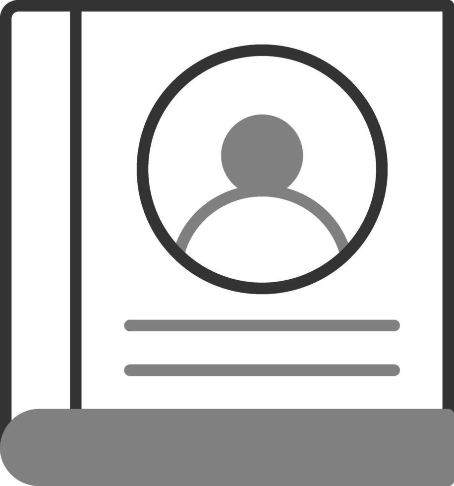 Family Book Vector Icon