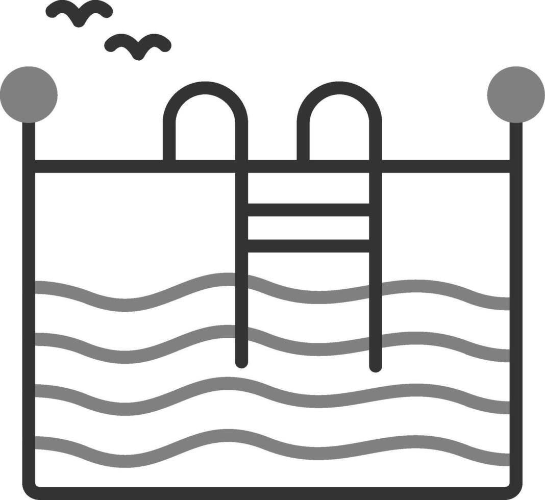 Swimming Pool Vector Icon