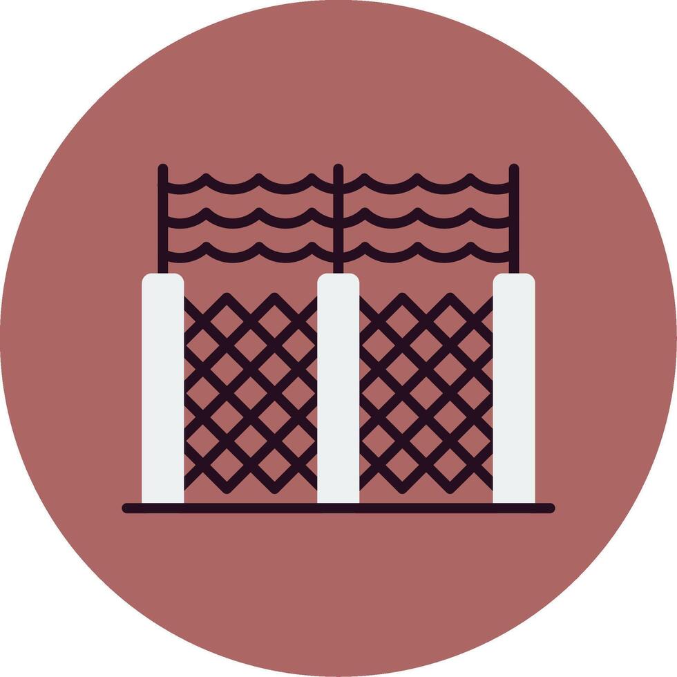 Barbed Wire Vector Icon
