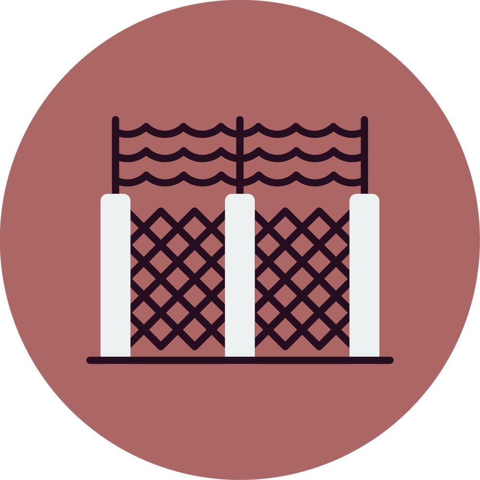 Barbed Wire Vector Icon