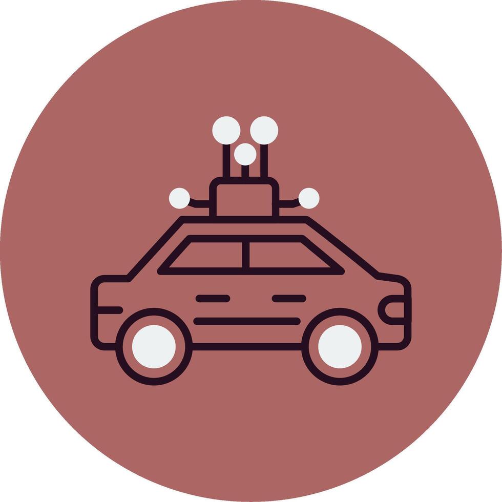 Smart Car Vector Icon