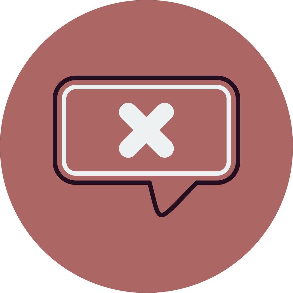 Rejected Vector Icon