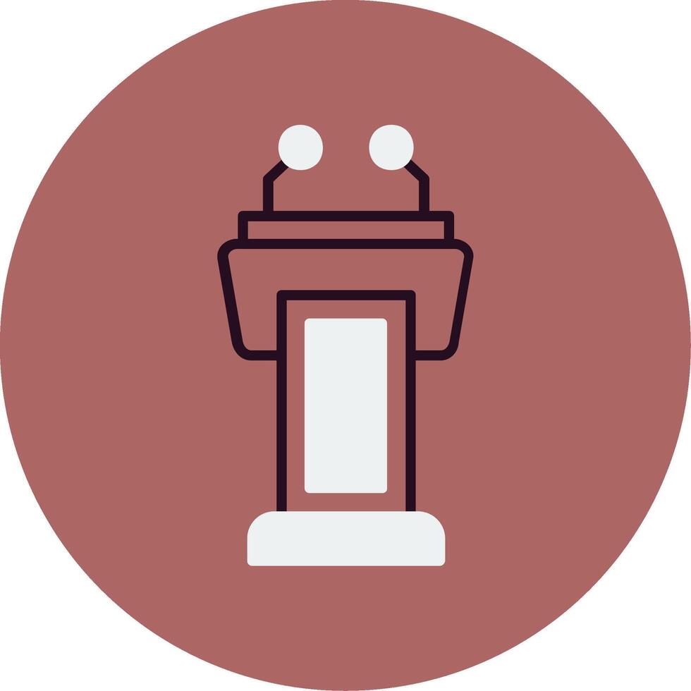 Podium Vector Icon