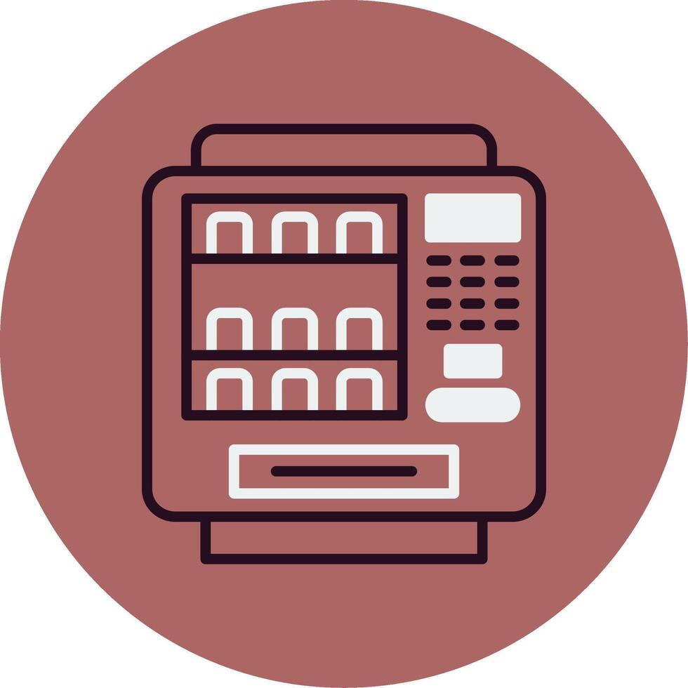Vending Machine Vector Icon