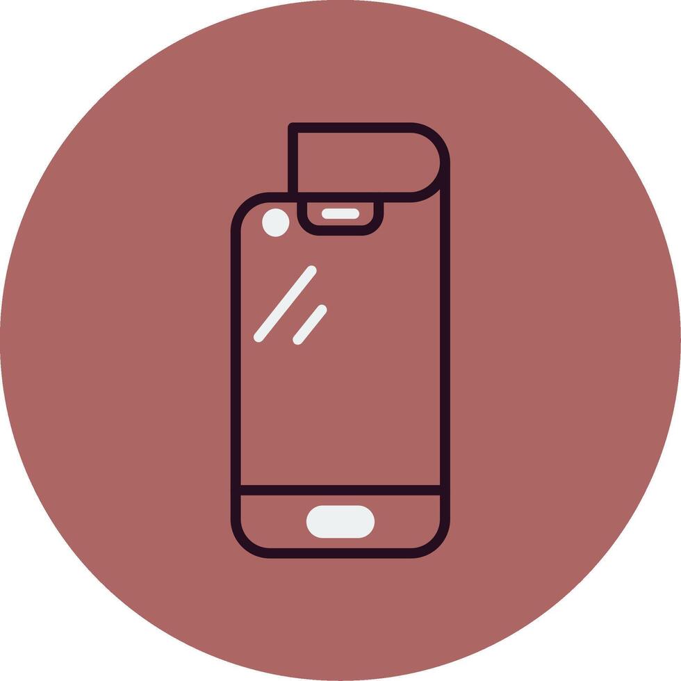 Foldable Smartphone Vector Icon