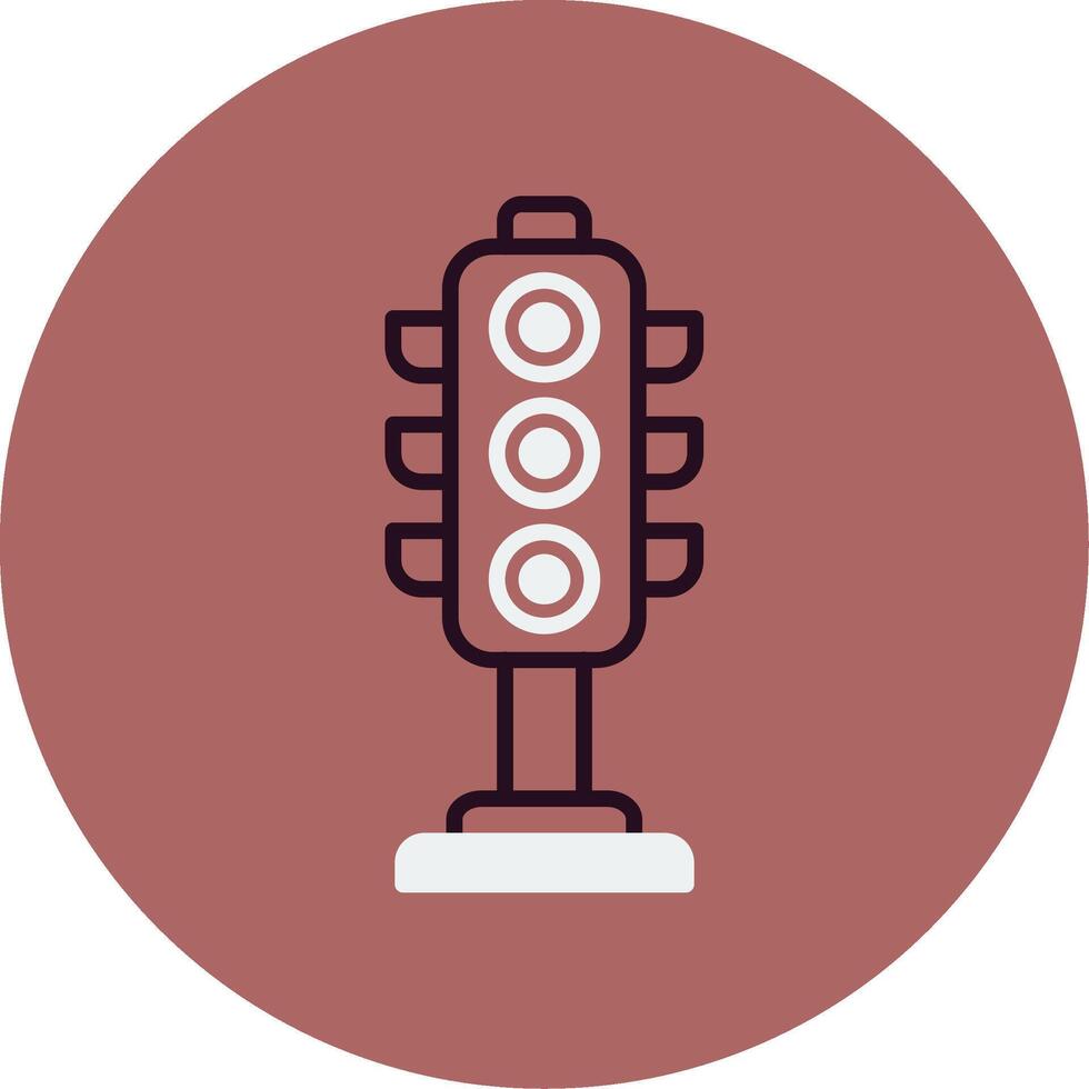Traffic Light Vector Icon