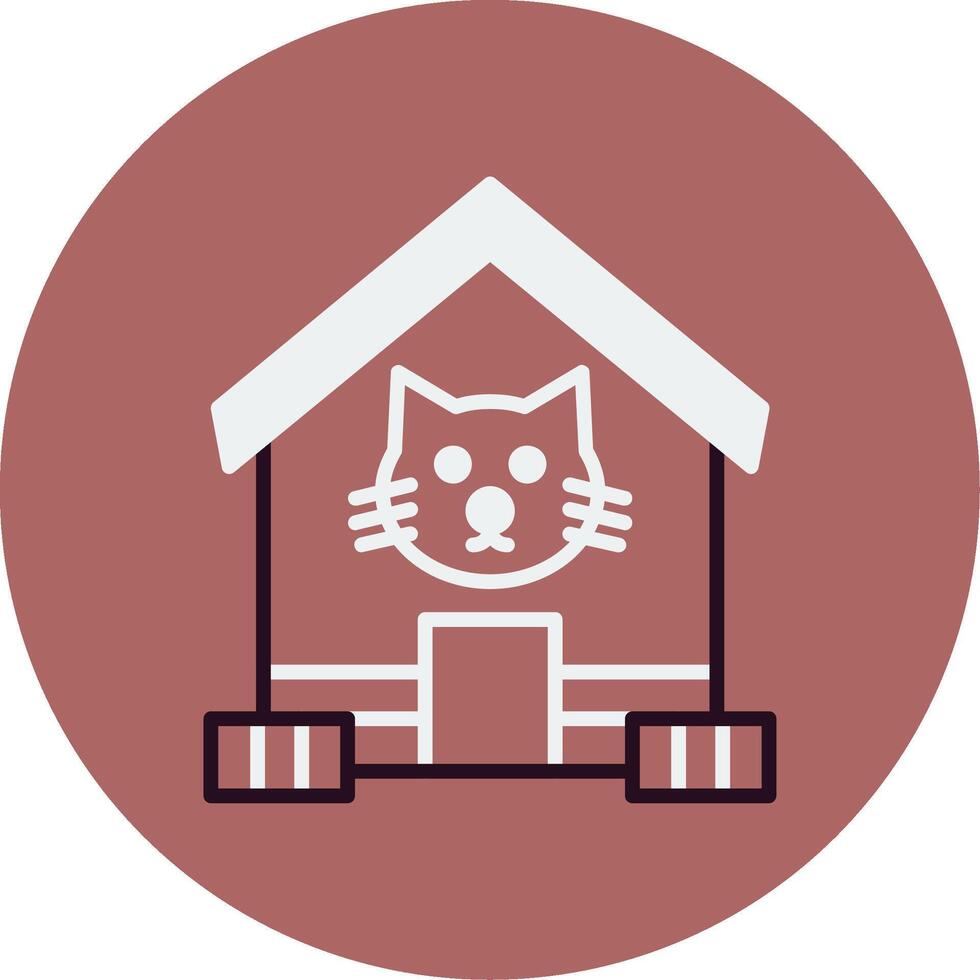 Pet House Vector Icon