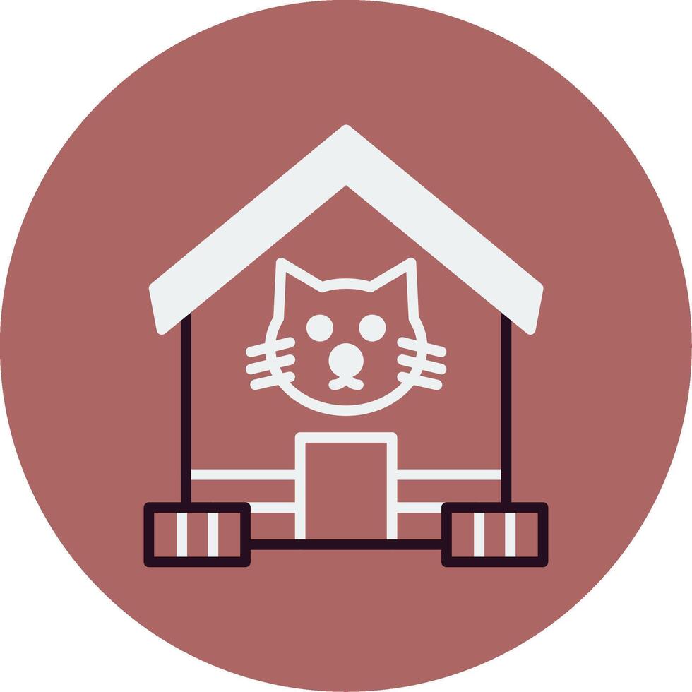 Pet House Vector Icon