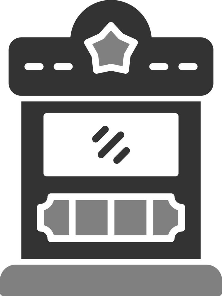 Ticket Box Vector Icon