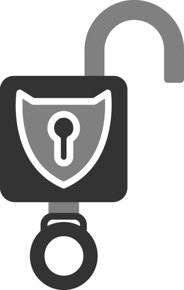 Open Padlock Vector Icon