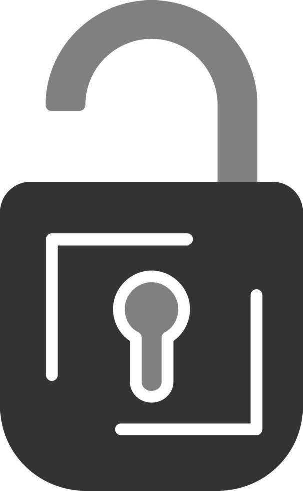 Open Padlock Vector Icon