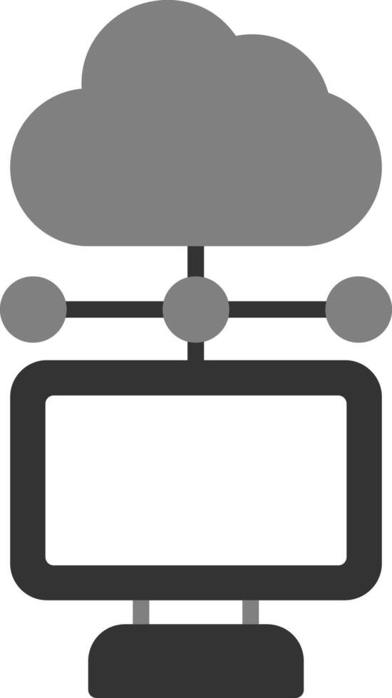 Cloud Computing Vector Icon