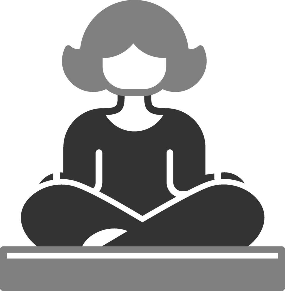 Yoga Vector Icon