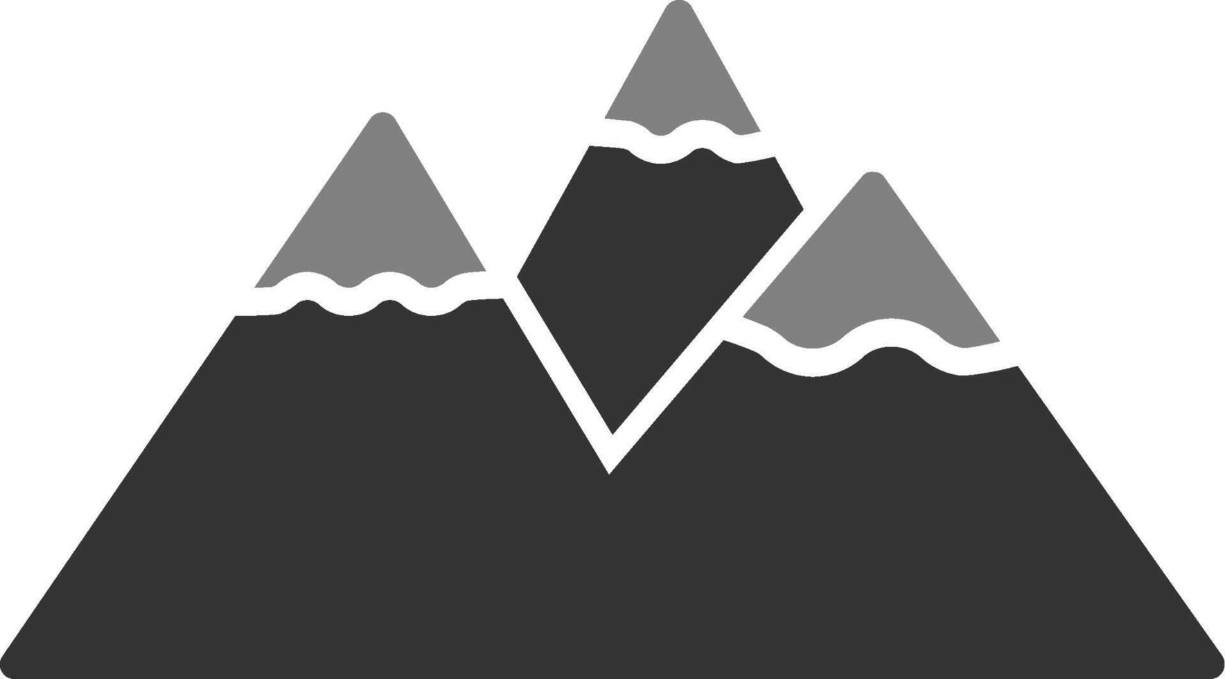 Rocky Mountains Vector Icon