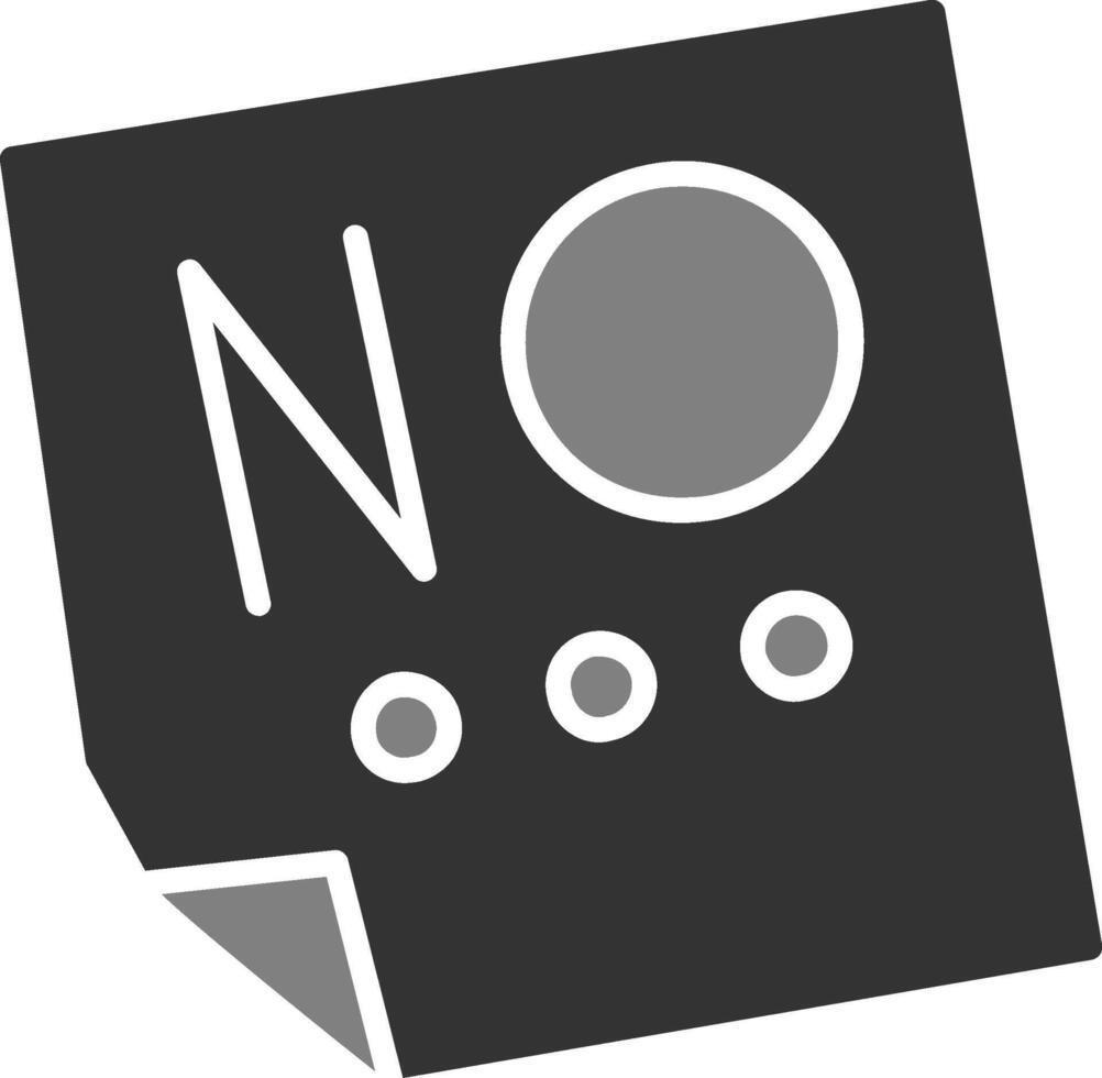 Say No Vector Icon