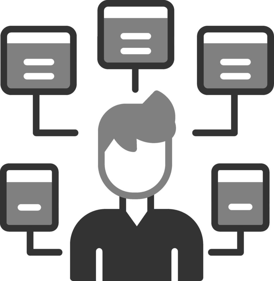 Multitasking Vector Icon