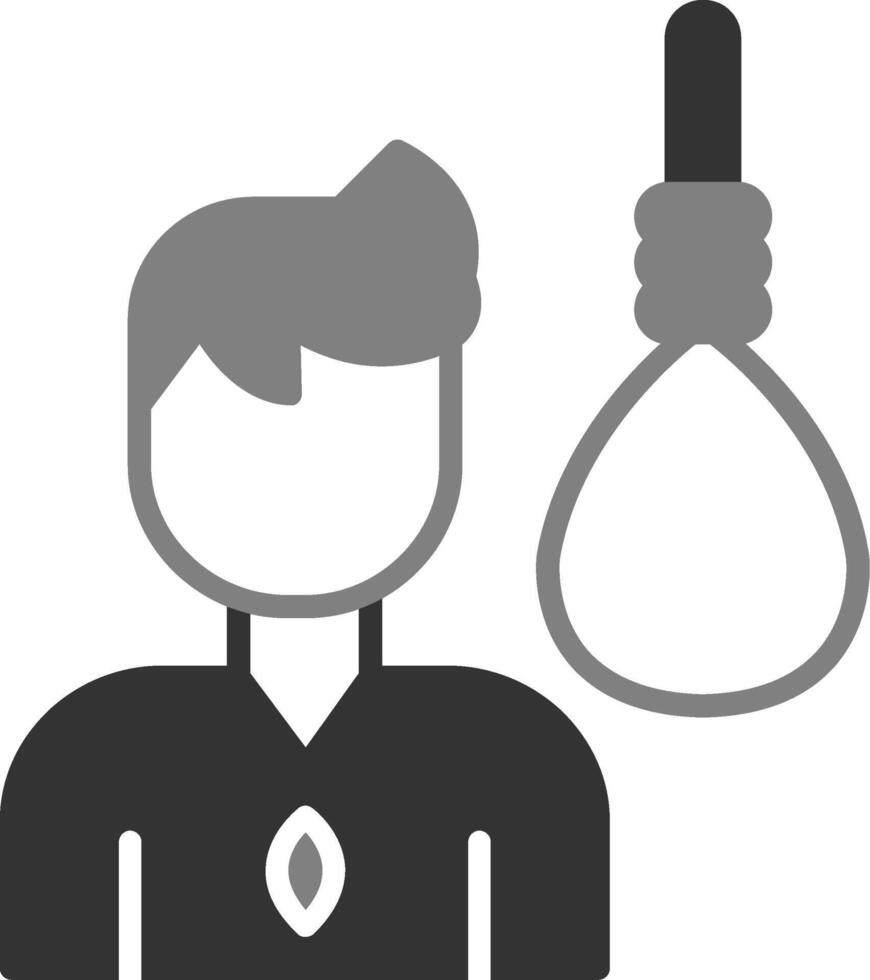Suicide Vector Icon