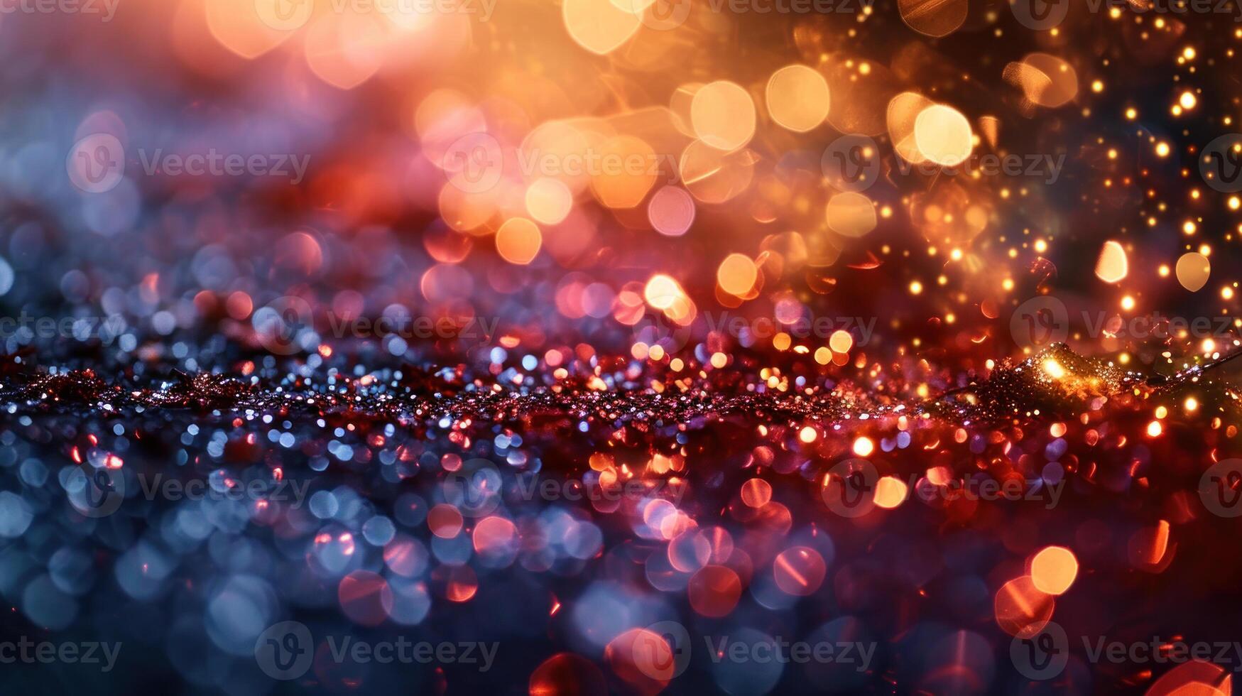 AI generated Enchanted Sparkles A Symphony of Bokeh and Glitter photo