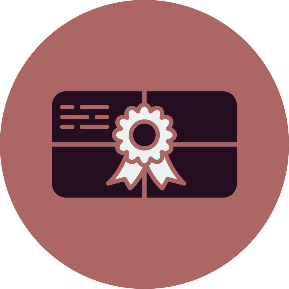 Gift Card Vector Icon