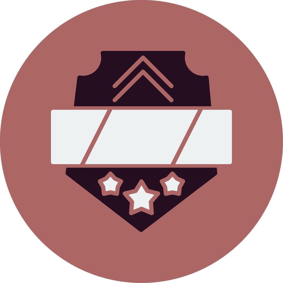 insignias vector icono