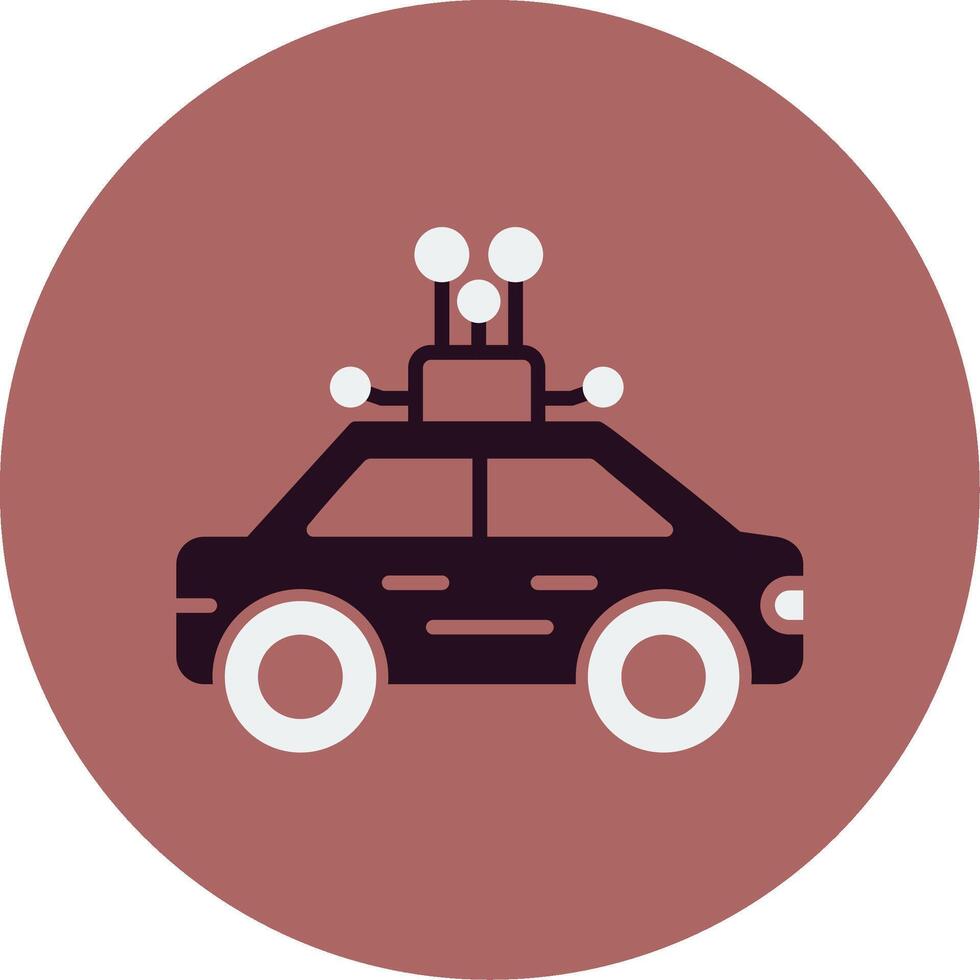 Smart Car Vector Icon