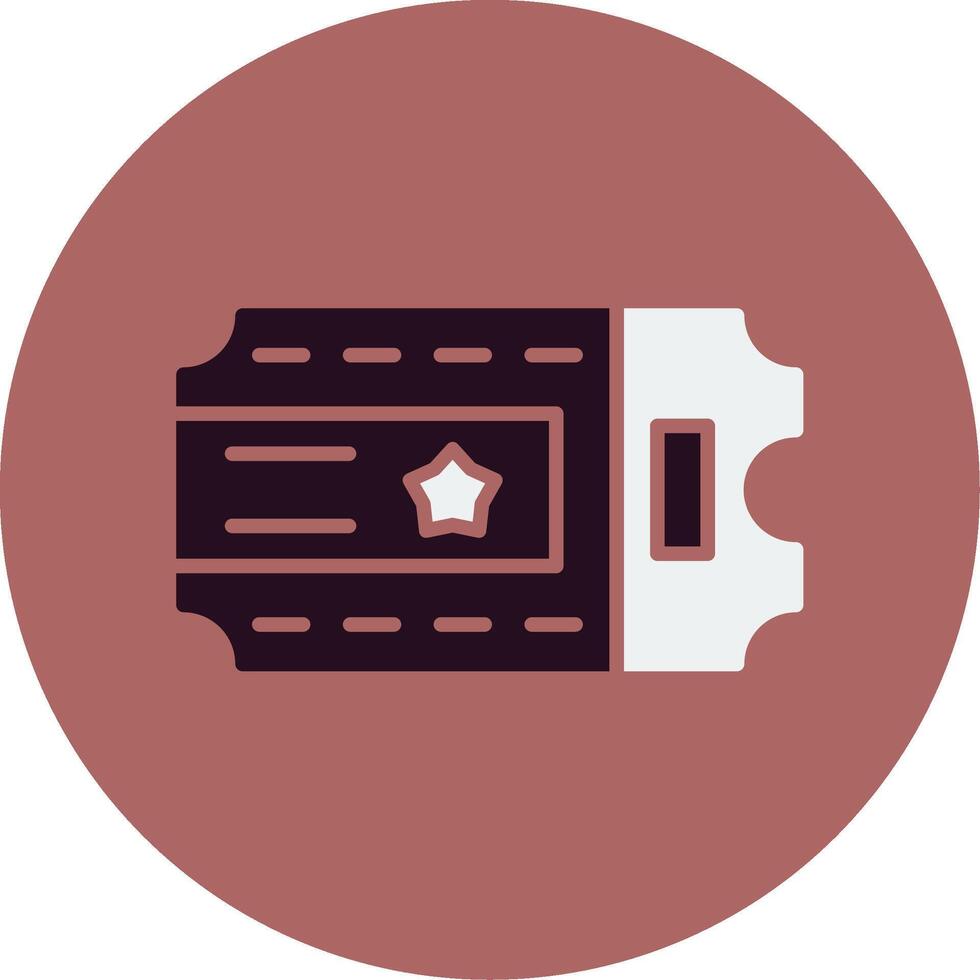 Ticket Vector Icon