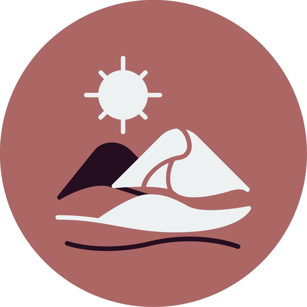 Desert Vector Icon