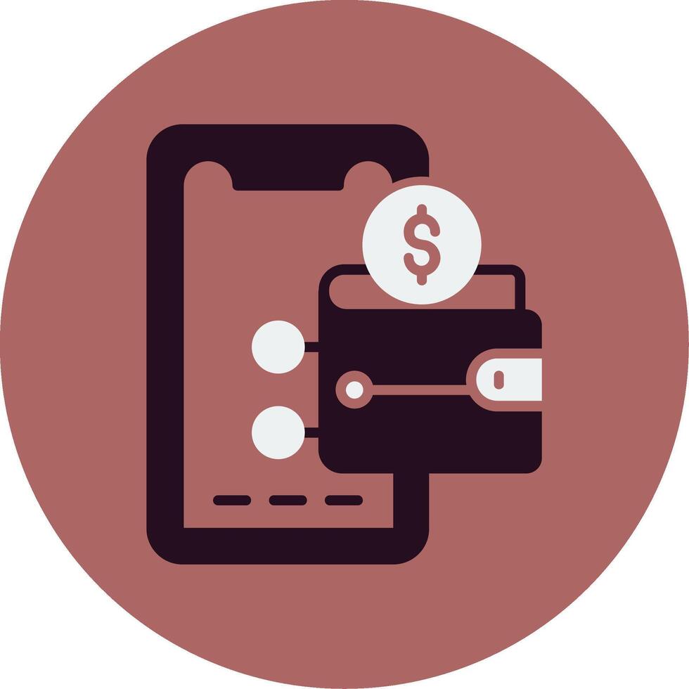 Digital Wallet Vector Icon