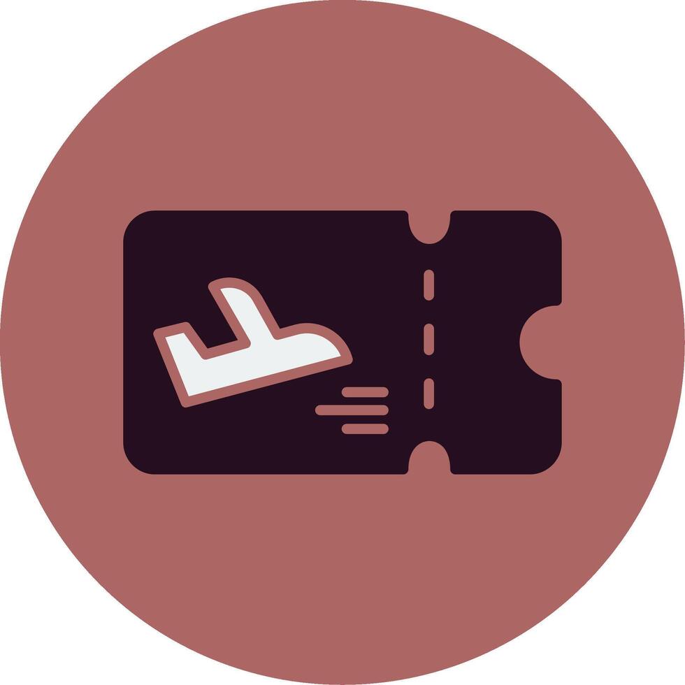 Boarding Pass Vector Icon