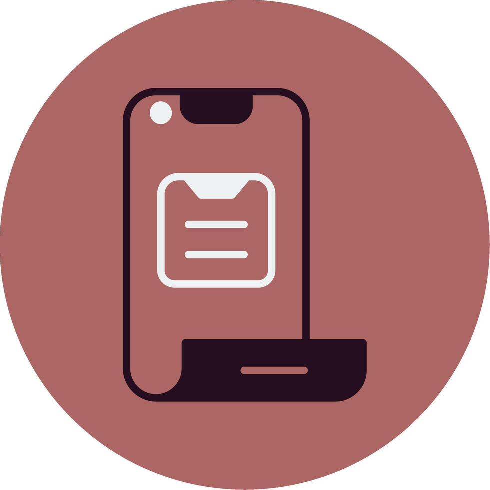 Folding Phone Vector Icon
