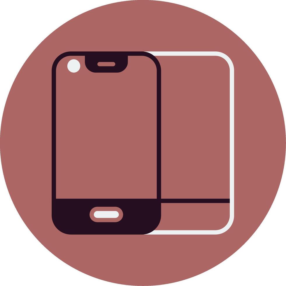 Foldable Phone Vector Icon