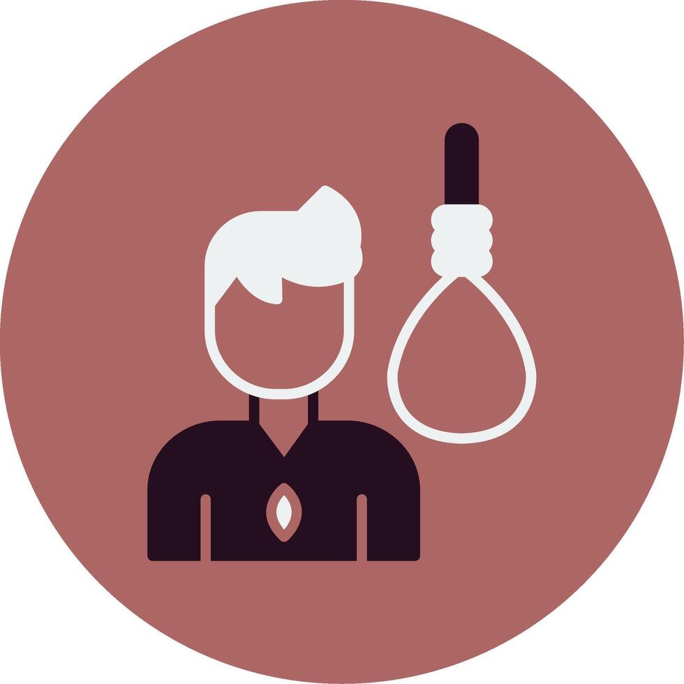 Suicide Vector Icon
