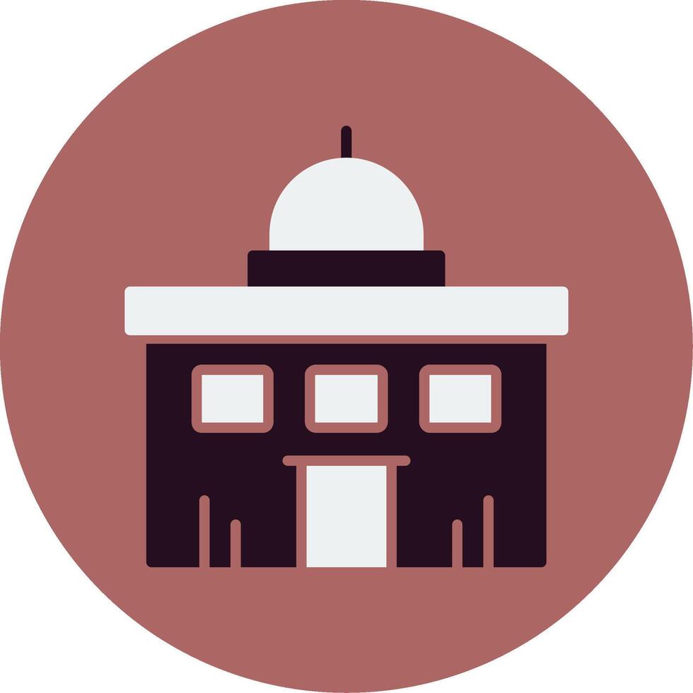 Embassy Vector Icon