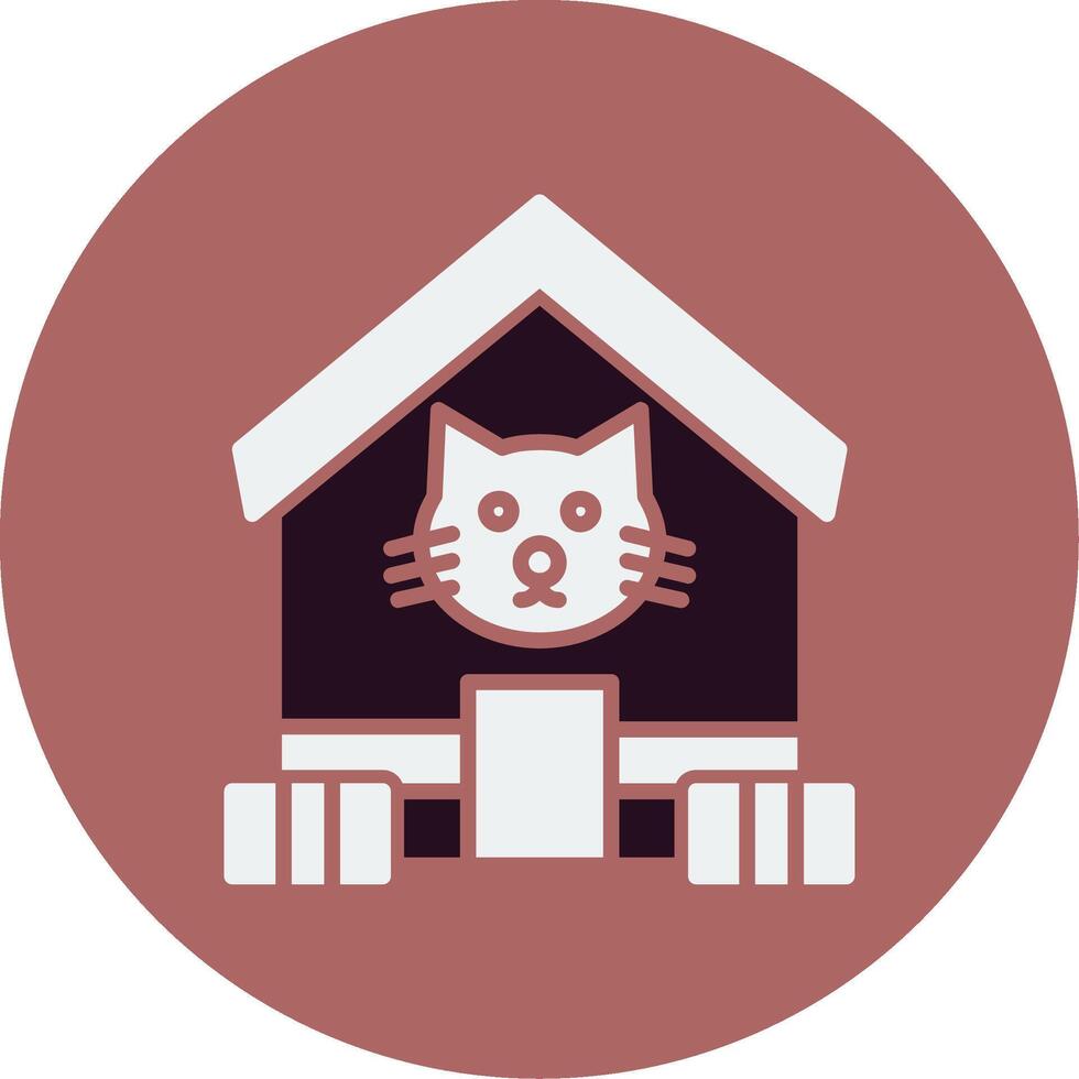 Pet House Vector Icon