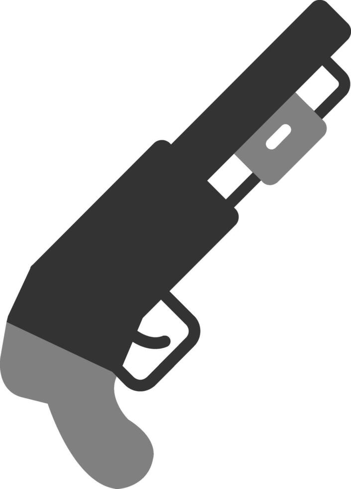 Short Gun Vector Icon