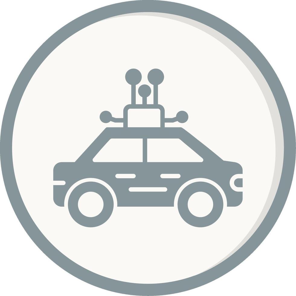 Smart Car Vector Icon