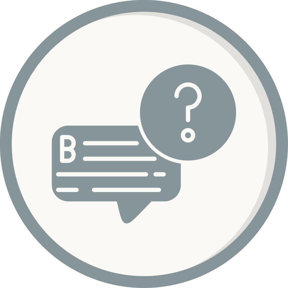 Question Vector Icon