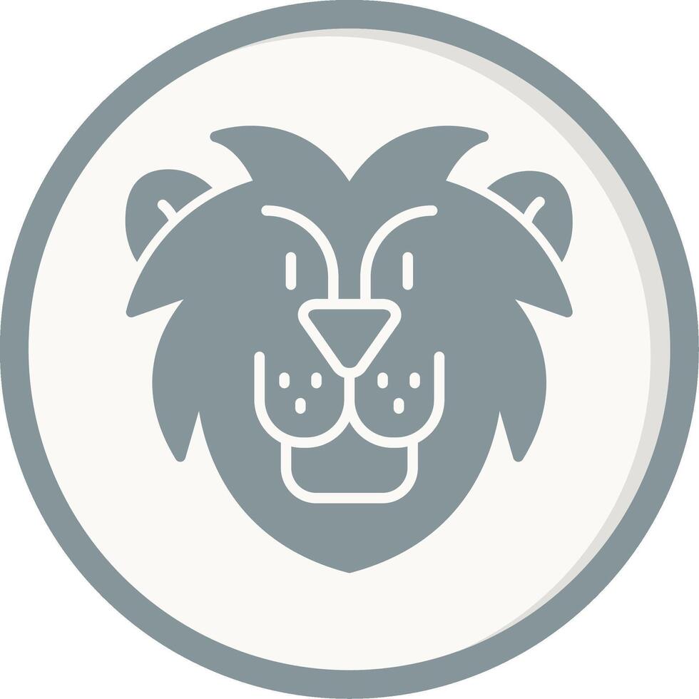 Lion Vector Icon