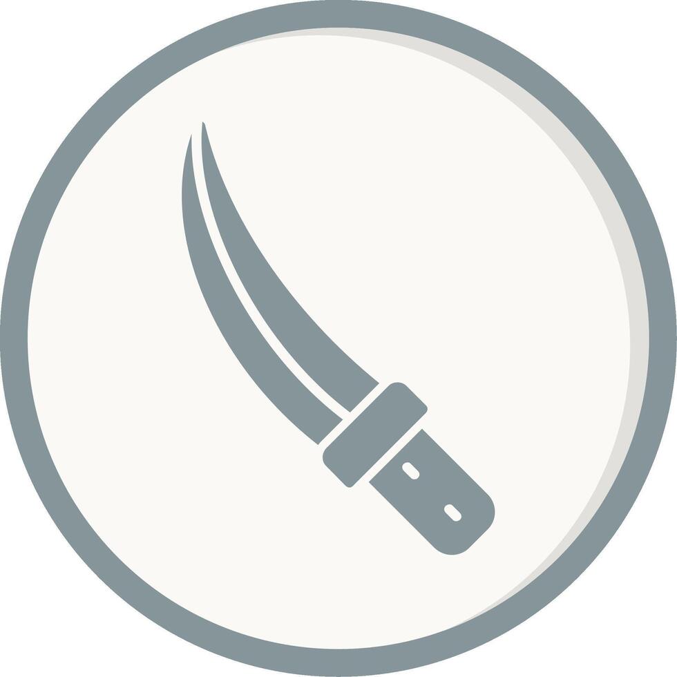 Jambiya Vector Icon