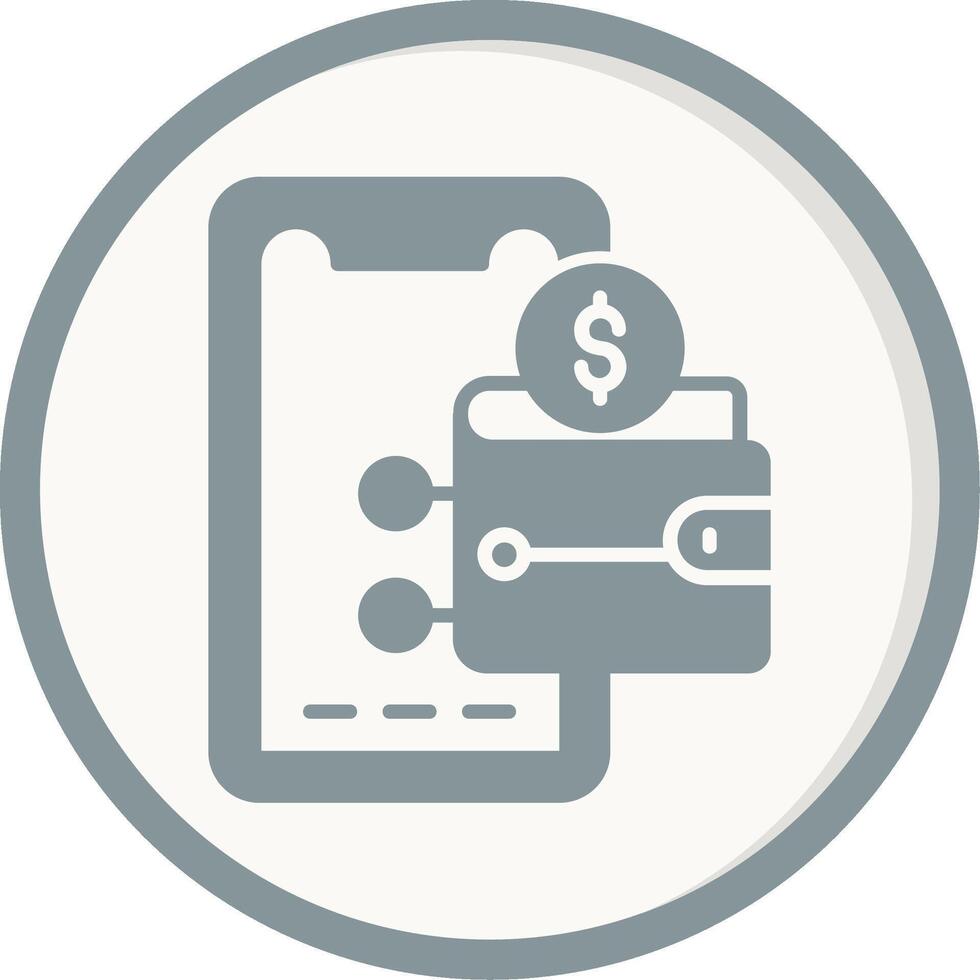 Digital Wallet Vector Icon