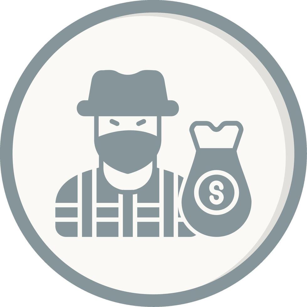 Robbery Vector Icon