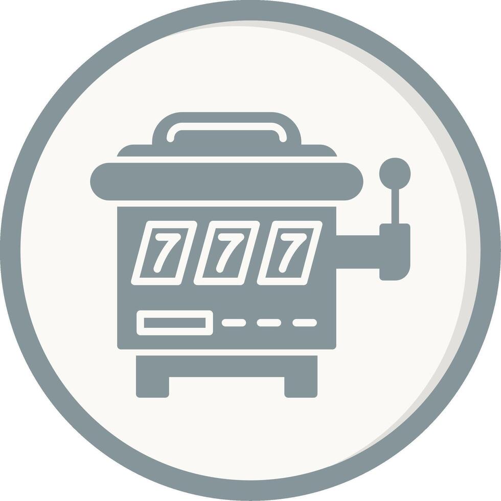 Slot Machine Vector Icon