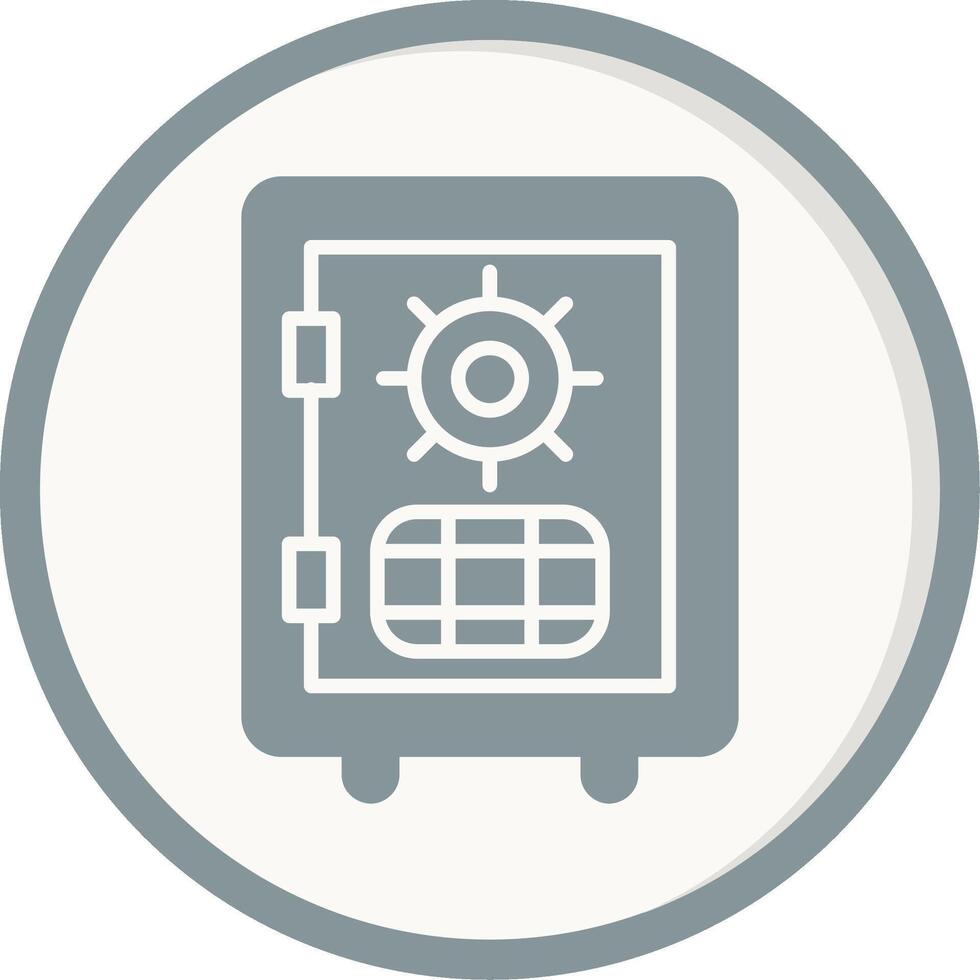 Safe Box Vector Icon