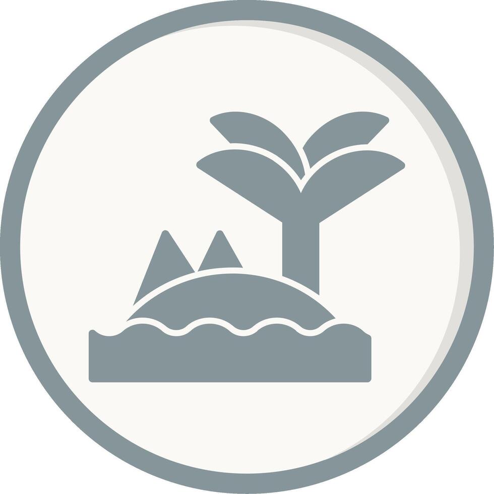 Island Vector Icon