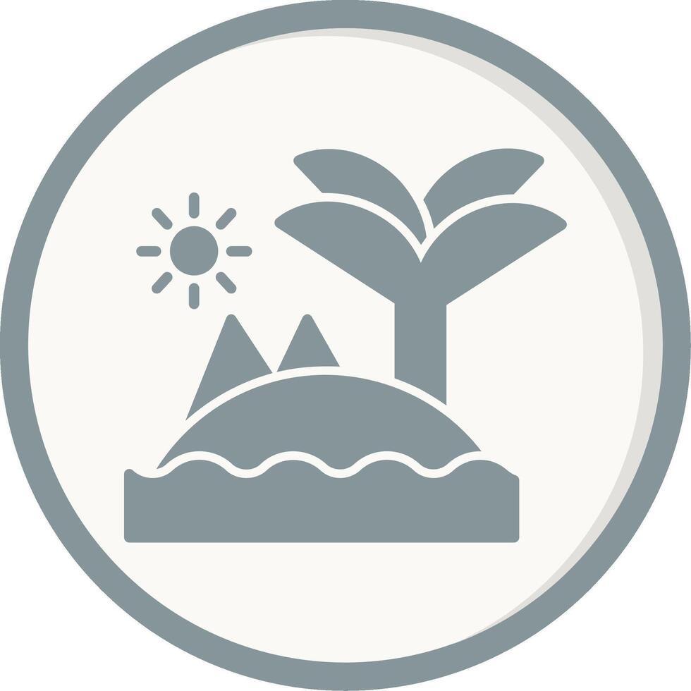 Island Vector Icon