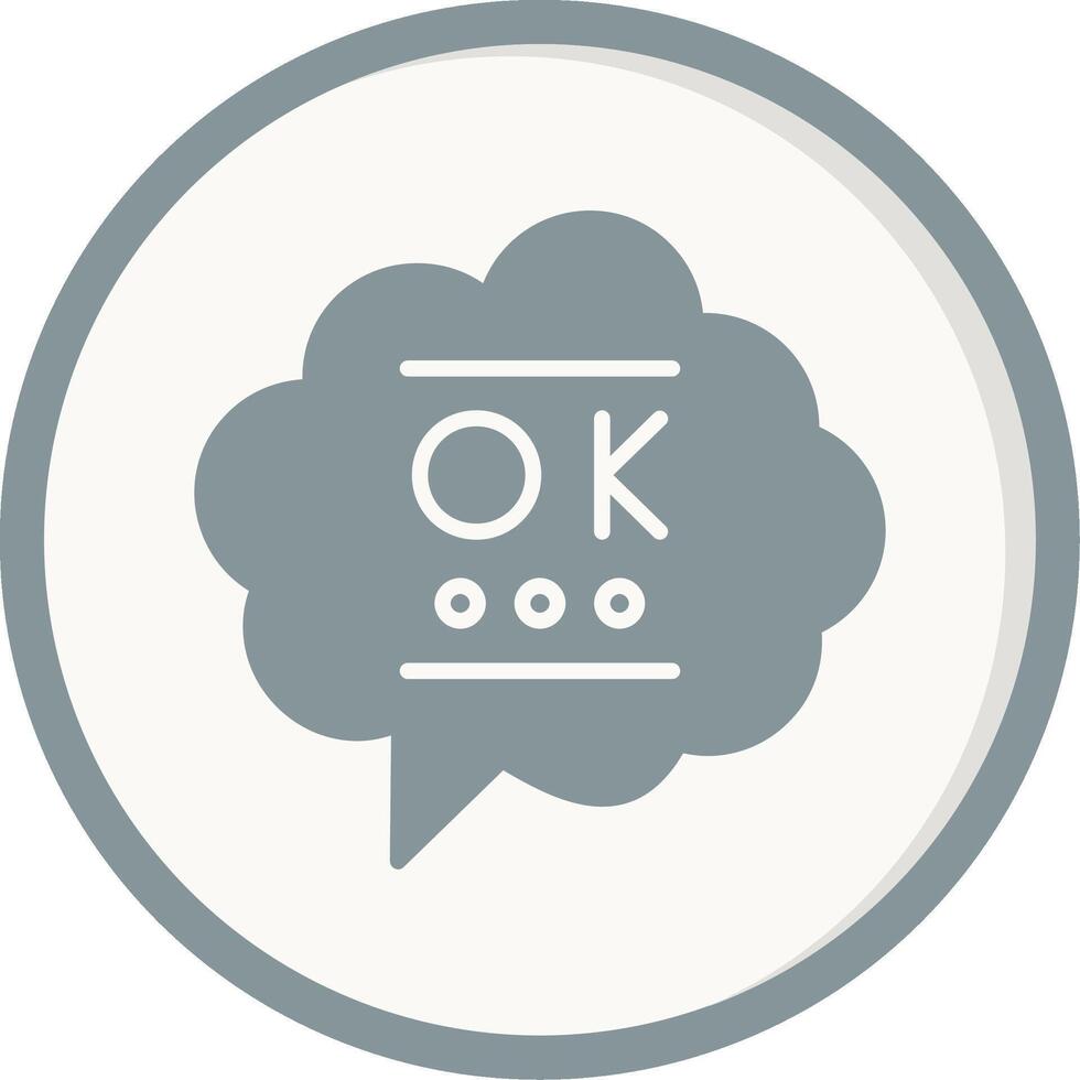 Ok Vector Icon